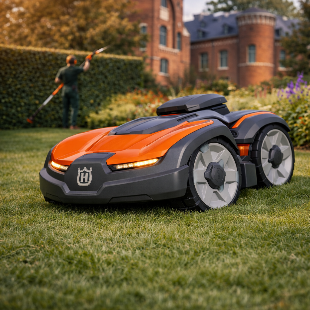 Robot tondeuse — présentation Moulin Paysage Isère